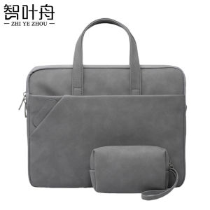 智叶舟商务公文包12英寸350*35*230mm个