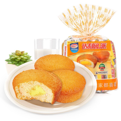 达利园 注心蛋黄派230g袋装 蛋糕早餐面包糕点办公休闲零食点心食品