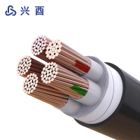 兴酉 铠装电力电缆线 YJV22-4*2.5 米