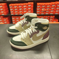 NIKE耐克篮球鞋JORDAN 1 MM HIGH高帮女鞋运动鞋FB9891-300 D
