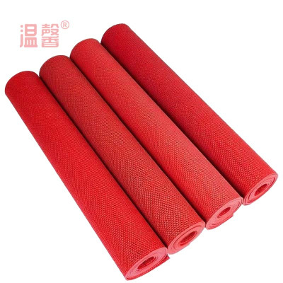 温馨 镂空地垫 红色6mm*1.2m宽 米