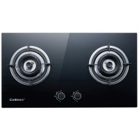 康宝燃气灶(天然气) 家用灶具 嵌入式台式两用灶具 一级能效灶具 玻璃面板灶具JZT-Q250-Y2