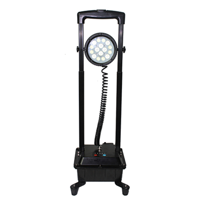 KEIPUN DK6103 强光防爆移动工作灯便携升降式应急照明灯(计价单位:套)黑色