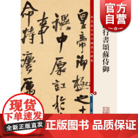 彩色放大本中国著名碑帖·王铎行书颂苏侍御 孙宝文 书法碑帖 观历代碑帖大雅 赏传世墨宝精妙 书法字帖 上海辞书 世纪出版