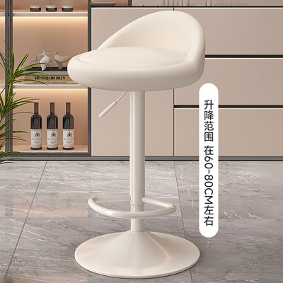 质凡吧台椅家用高脚凳子升降小靠背椅凳子
