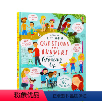 [正版]进口英文原版 Questions & Answers about Growing Up 成长 尤斯伯恩翻页问与
