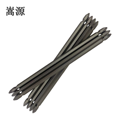 嵩源改锥批头 螺丝批头 双十字200mm 个