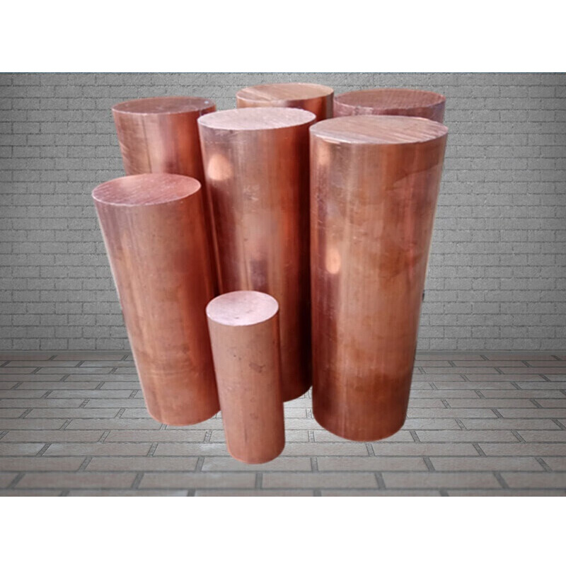 铜棒 紫铜棒T2 实心铜棒直径60mm 50 45 40 35 30 25mm红铜棒加工 直径50mm*300mm