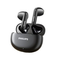 飞利浦(PHILIPS)蓝牙耳机真无线半入耳式运动跑步迷你音乐降噪游戏低延迟长续航通用华为苹果TAT1199-黑色