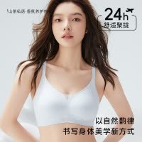 [两件装]山茶花夏季凉感痕内衣女10A小胸聚拢收副乳文胸