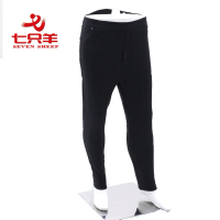 七只羊 针织裤 防寒裤 165-190 条