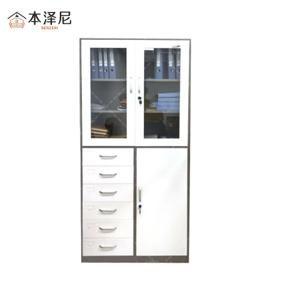 本泽尼 钢制办公柜 HTZ-G629HB 900*400*1850mm 组