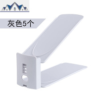 简易鞋柜收纳分层鞋子隔板省空间家用口宿舍鞋托衣柜拖鞋架 三维工匠收纳柜