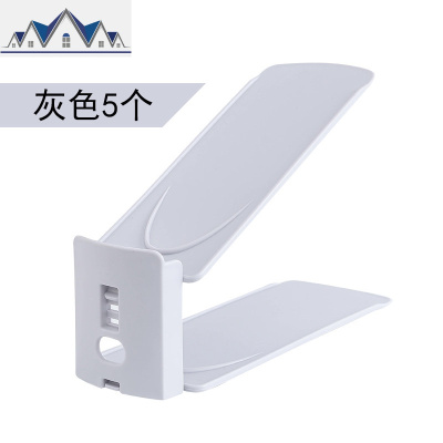 简易鞋柜收纳分层鞋子隔板省空间家用口宿舍鞋托衣柜拖鞋架 三维工匠收纳柜