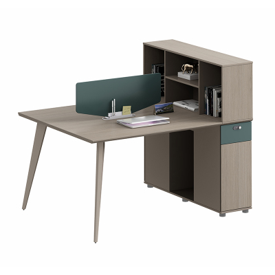 臻远ZY5040804 职员桌办公桌办公室桌子员工电脑桌 对坐双人位