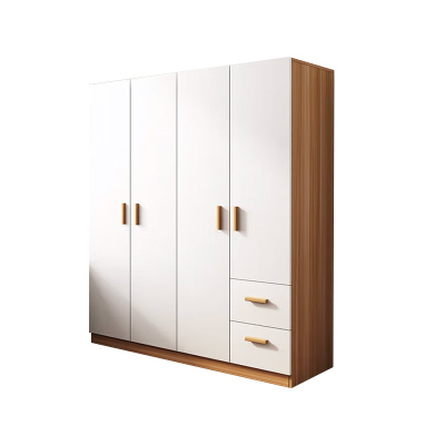 苏宁 质凡 实木衣柜卧室轻奢带抽屉家用储物收纳柜/ZF-YG019/1600*500*1800