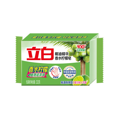 立白植物皂香水柠檬洗衣皂232g