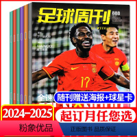 A[12个月订阅共24期]2024年4月-2025年3月 [正版]全年/半年订阅足球周刊杂志2024年4月-2025年3