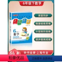 数学 [正版]钟书金牌上海作业六年级下数学6下数学六下第二学期上海沪教版教辅书练习册上海作业数学六年级下