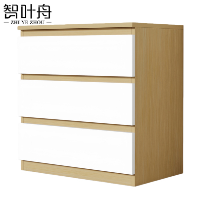 智叶舟矮柜三抽80*40*80cm台