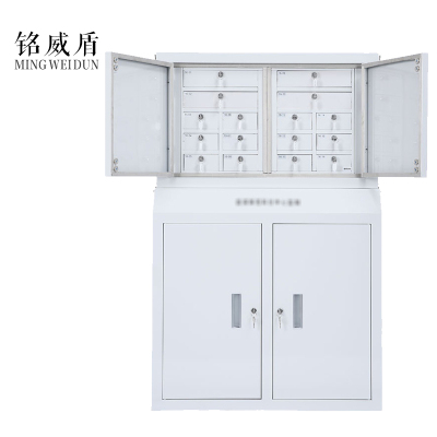 铭威盾手机信号考场会议室专用手机柜电子产品存放柜寄存柜带锁落地款16格350*776*1215