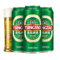 青岛啤酒(TSINGTAO) 镇店之宝 经典啤酒500ml*24听官方直营(ZJ)