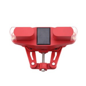 艾伯德 ABD-GS120 3.7V 1W IP65 10Hz LED红色 太阳能警示灯 (盏)