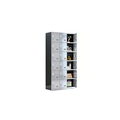 鑫睿辉 不锈钢十八门更衣柜 1800*900*350mm 台