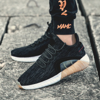 SEMBOSR夏春款潮流运动休闲男鞋牛筋软底防滑跑步鞋韩版板鞋网布透气潮鞋