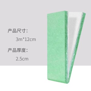 鱼缸过滤棉水族箱高密度绿白棉过滤材料净水无胶棉培菌上免换水超