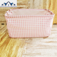 手提亚麻防水脏衣篮收纳盒可折叠收纳箱大小储物箱玩具家居整理箱 三维工匠收纳篮