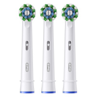 欧乐B 电动牙刷头 成人多角度清洁X型刷头3支装 EB50B RX-3 适配成人D/P/Pro系列牙刷