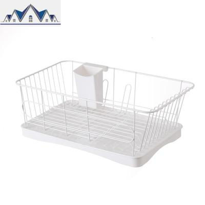 碗架家用装碗筷收纳盒箱放餐具厨房置滤碗架碗沥水碟不锈钢置物架 三维工匠