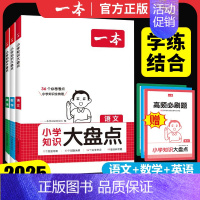 小升初名校冲刺方案[数学] 小学通用 [正版]2025版一本小学知识大盘点语文数学英语基础知识点汇总大全集锦四五六年