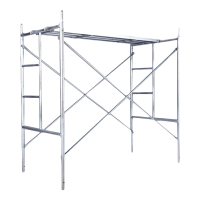 围达 移动镀锌脚手架 1.7m高1.7mm厚 个