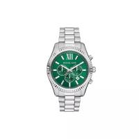 Michael Kors男士防水不锈钢绿盘腕表轻便耐用高性价比