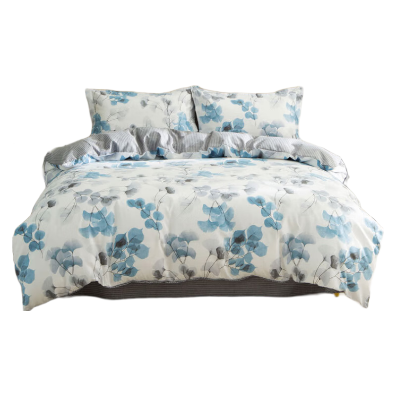 恒源祥丛林花影澳绒四件套TBK2017 200*230cm 单位:套