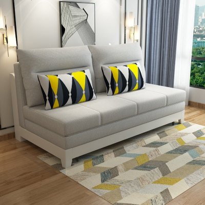 实木沙发床单人双人折叠床小户型客厅坐卧两用多功能经济型沙发床