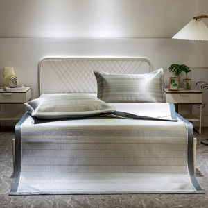 弗切尔珀榕冰弹丝枫叶系列提花席三件套