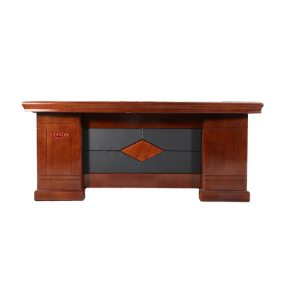 盛松林 办公桌 160*80*76cm(带边柜) 套