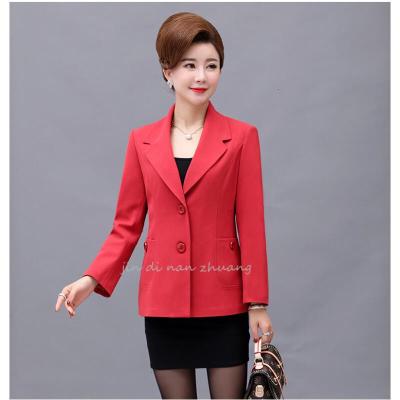 迪鲁奥(DILUAO)中老年人妇女装40薄款外套50秋季55大妈妈装60多岁穿上衣服45