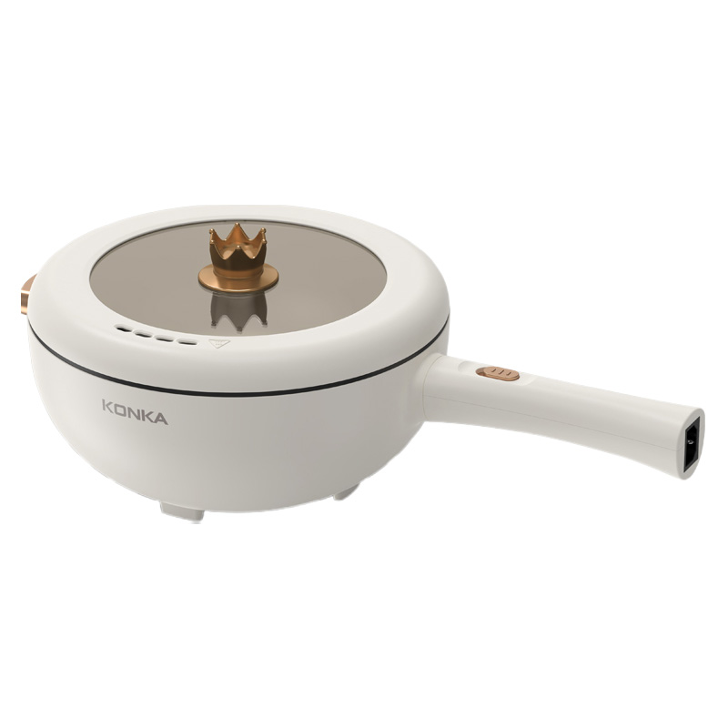 康佳电炒锅4L隔热防烫易收纳易清洗KDCG-1501-W