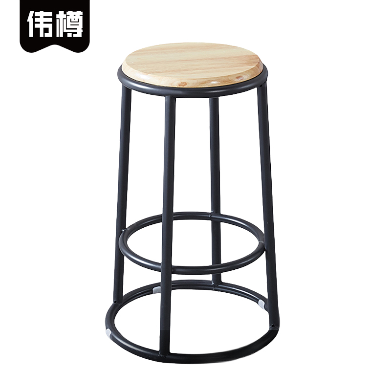 伟樽吧台凳实木38*38*60cm个