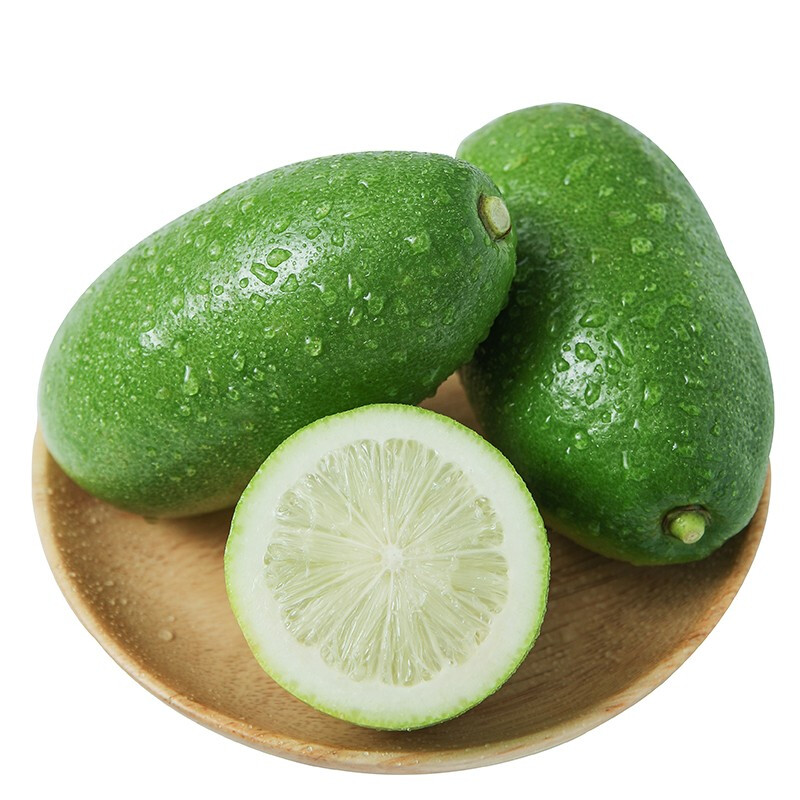 1号鲜客(freshman) 海南无籽香水柠檬5斤(长条形状) 新鲜水果 夏日