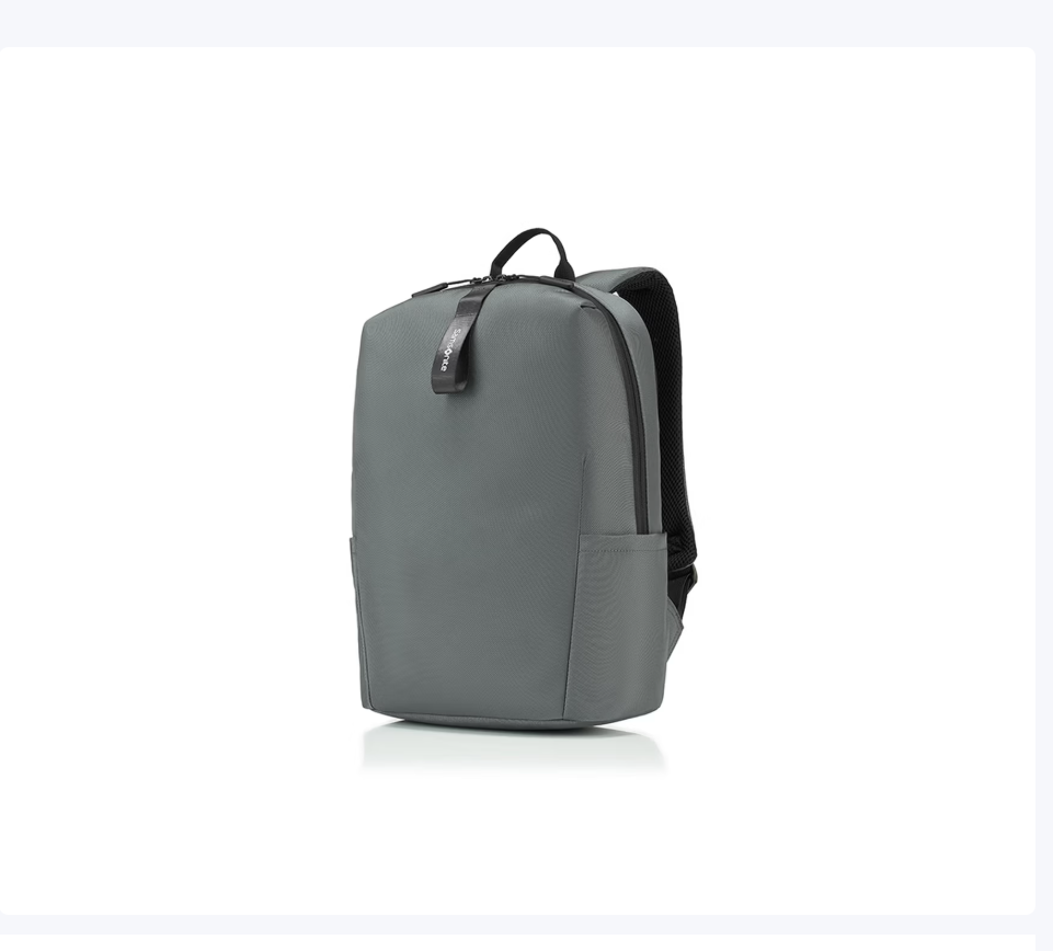 新秀丽(Samsonite)新款双肩背包男商务旅行防刮耐磨大容量TR1*09038/TR1*08038 灰色