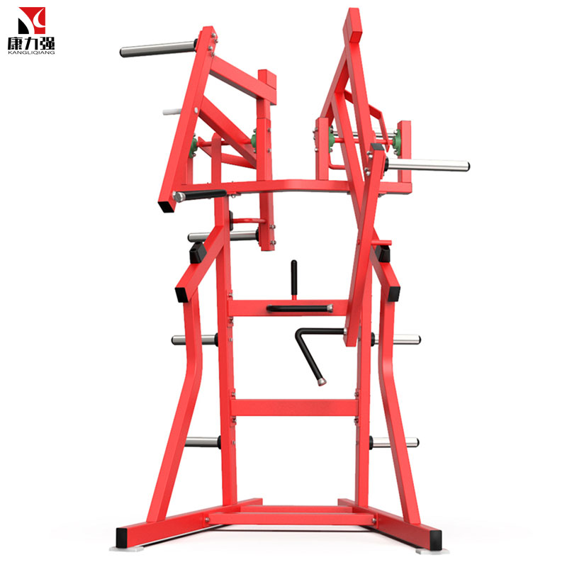 康力强商用悍马系列KLQ943站地式下推拉组合训练器健身房挂片式力量器械