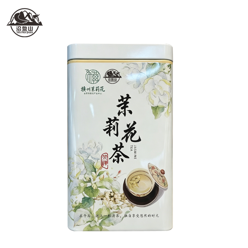 沿盘山 茉莉花茶 特级 120g 罐