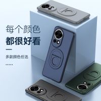 圣幻 适用华为nova12支架手机壳带支架nova12pro手机壳磨砂镜头全包边防摔超薄保护壳拉杆支架
