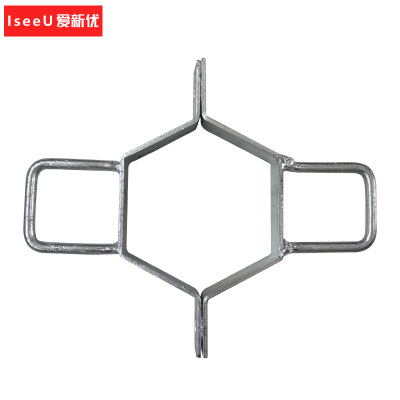 爱新优 步杆钉 六面杆 单面长100mm 套