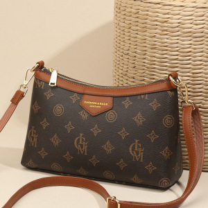 斜挎包女士小包包夏季新款小众质感印花中年妈妈包时尚单肩包